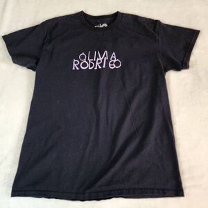 Olivia Rodrigo Guts Black Graphic Tshirt Size Medium